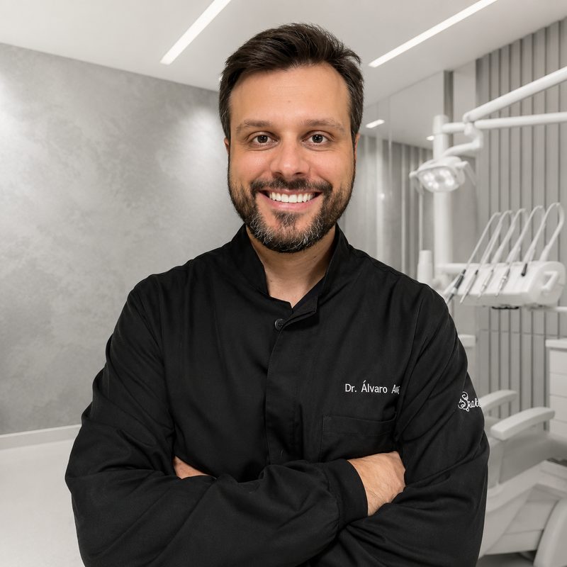 Dr. Álvaro Augusto Canella Vitto, cirurgião-dentista da Clinidente